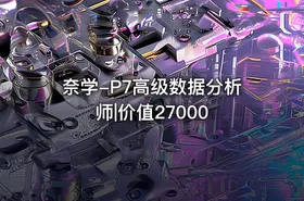 奈学-P7高级数据分析师|价值27000