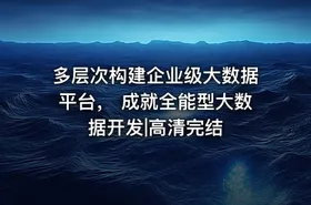 多层次构建企业级大数据平台， 成就全能型大数据开发|高清完结