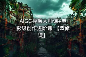 AIGC导演大师课+电影级创作进阶课 【双修课】 - getfromcode