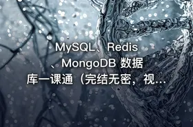 MySQL、Redis、MongoDB 数据库一课通（完结无密，视频+资料代码） - getfromcode