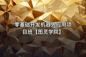 零基础开发机器人应用项目班【图灵学院】