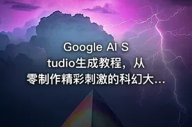 Google AI Studio生成教程，从零制作精彩刺激的科幻大片 - getfromcode