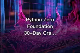 Python Zero Foundation 30-Day Crash Course (Beginner Customized Edition) (Complete)