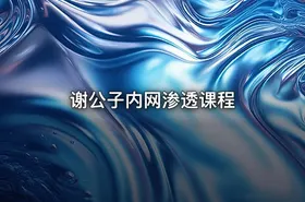 谢公子内网渗透课程