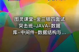 图灵课堂-金三银四面试突击班-JAVA-数据库-中间件-数据结构与算法 - getfromcode