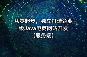 从零起步，独立打造企业级Java电商网站开发（服务端）