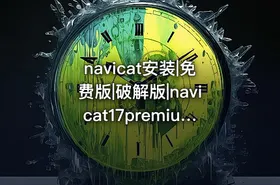 navicat安装|免费版|破解版|navicat17premiumlitecsx64