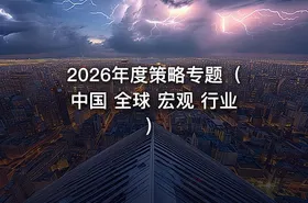 2026年度策略专题（中国 全球 宏观 行业）