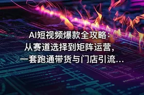 AI短视频爆款全攻略：从赛道选择到矩阵运营，一套跑通带货与门店引流的实战课 - getfromcode