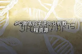 PC微信钩子逆向分析教程资源