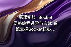 慕课实战-Socket网络编程进阶与实战 系统掌握Socket核心技术 - getfromcode