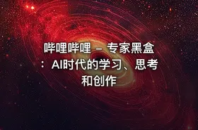 哔哩哔哩 - 专家黑盒：AI时代的学习、思考和创作