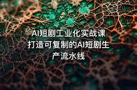 AI短剧工业化实战课 打造可复制的AI短剧生产流水线 - getfromcode