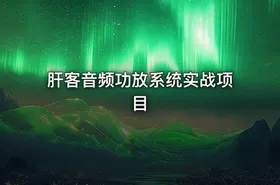 肝客音频功放系统实战项目