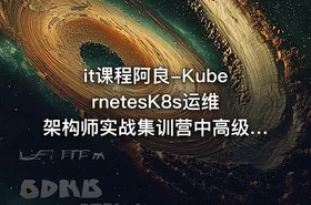 it课程阿良-KubernetesK8s运维架构师实战集训营中高级第5期完结