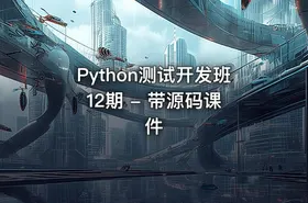 Python测试开发班 12期 - 带源码课件 - getfromcode