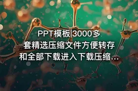 PPT模板|3000多套精选压缩文件方便转存和全部下载进入下载压缩包-亮亮图文旗舰店