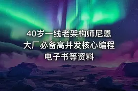 40岁一线老架构师尼恩大厂必备高并发核心编程电子书等资料 - getfromcode