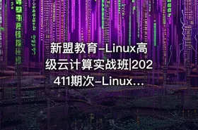 新盟教育-Linux高级云计算实战班|202411期次-Linux高级阶段-星海老师 - getfromcode