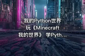 我的Python世界 玩《Minecraft我的世界》 学Python编程