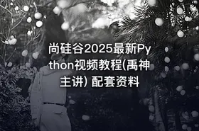 尚硅谷2025最新Python视频教程(禹神主讲) 配套资料