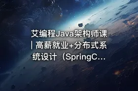 艾编程Java架构师课| 高薪就业+分布式系统设计（SpringCloud Kafka实战+内推机会）