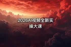 2026AI视频全新实操大课 - getfromcode