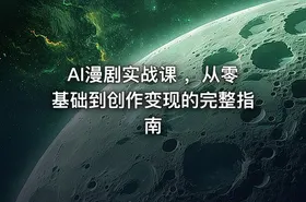 AI漫剧实战课 ，从零基础到创作变现的完整指南 - getfromcode