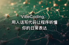 VibeCoding：用人话写代码让程序听懂你的日常表达 - getfromcode