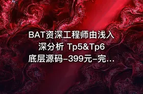 BAT资深工程师由浅入深分析 Tp5&Tp6底层源码-399元-完结