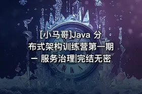 [小马哥]Java 分布式架构训练营第一期 – 服务治理|完结无密 - getfromcode