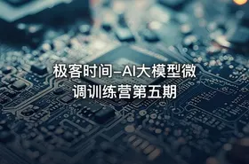 极客时间-AI大模型微调训练营第五期