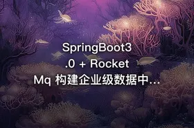 SpringBoot3.0 + RocketMq 构建企业级数据中台 659