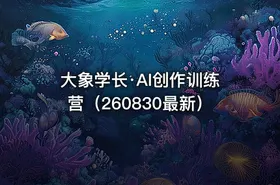 🎓大象学长·AI创作训练营（260830最新）