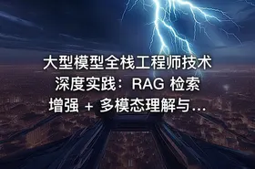 大型模型全栈工程师技术深度实践：RAG 检索增强 + 多模态理解与微调全栈能力培训 - getfromcode