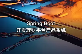 Spring Boot开发理财平台产品系统 - getfromcode