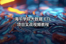 海牛学院大数据 ETL项目实战视频教程 - getfromcode