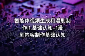 智能体视频生成和漫剧制作|1.基础认知-1漫剧内容制作基础认知 - getfromcode