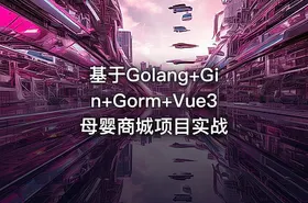 基于Golang+Gin+Gorm+Vue3母婴商城项目实战