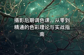 摄影后期调色课，从零到精通的色彩理论与实战指南