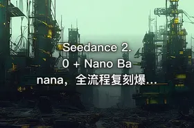 Seedance 2.0 + Nano Banana，全流程复刻爆款AI动画剧