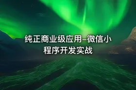 纯正商业级应用-微信小程序开发实战