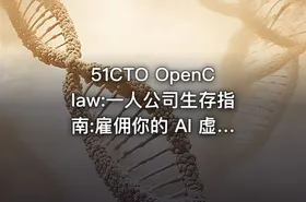 51CTO OpenClaw:一人公司生存指南:雇佣你的 AI 虚拟团队