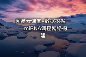 网易云课堂-数据挖掘——miRNA调控网络构建