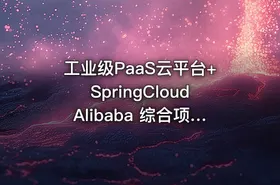 工业级PaaS云平台+SpringCloudAlibaba 综合项目实战 小滴价值1500