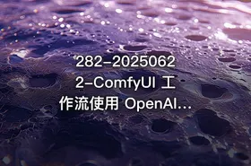 282-20250622-ComfyUI 工作流使用 OpenAI 三种最新生图模型自动批量出图保姆级教程工作流下载更多资源 - getfromcode