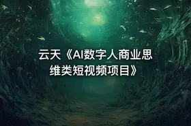 云天《AI数字人商业思维类短视频项目》 - getfromcode
