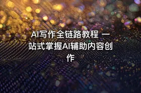 AI写作全链路教程 一站式掌握AI辅助内容创作