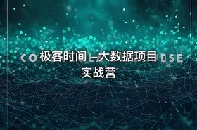 极客时间 -大数据项目实战营