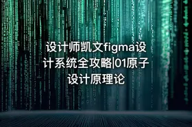 设计师凯文figma设计系统全攻略|01原子设计原理论